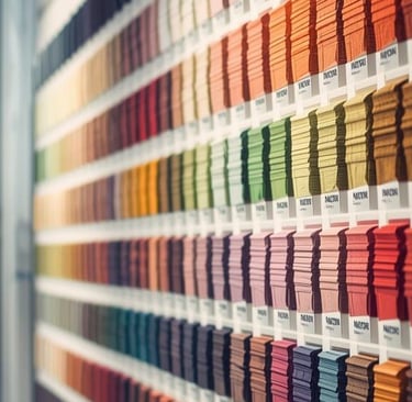 Innovative fashion design studio. Trend forecasting, color palettes, product development expertise.