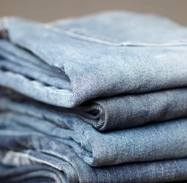 une pile de jeans