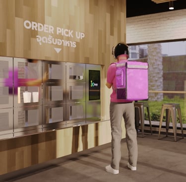 Keyspace Smart Food Pick Up Point