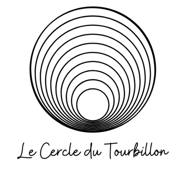 Logo Le Cercle du Tourbillon spirale noire