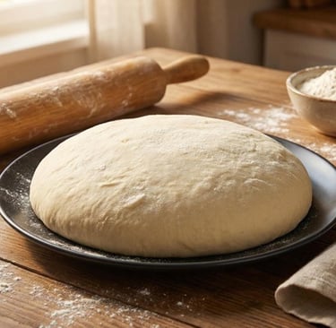 Pizza dough - Easy homemade dough, soft and versatile