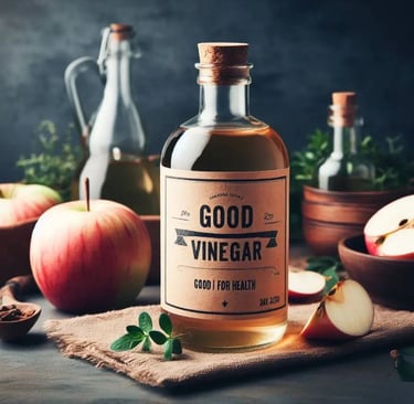 Vinaigre de cidre pour la santé 