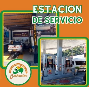 Estación de servicio Cootracaime Cajamarca