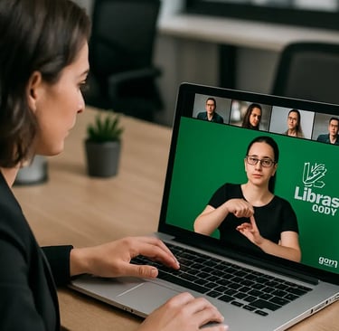 inclusão de surdos nas empresas com cursos de Libras in company