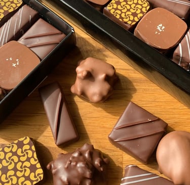 bonbons en chocolat