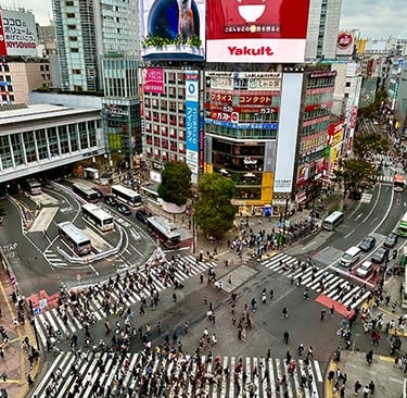 Shibuya Crossing à Tokyo