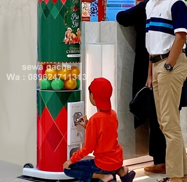 sewa mesin gacha gachapon custom