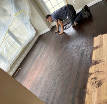 hardwood flooring refinishing