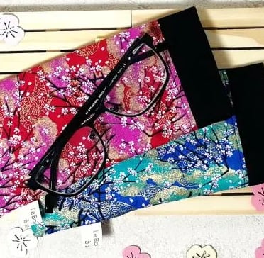 2 étuis à lunettes