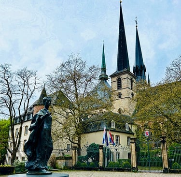 Statue de la grande-duchesse Charlotte