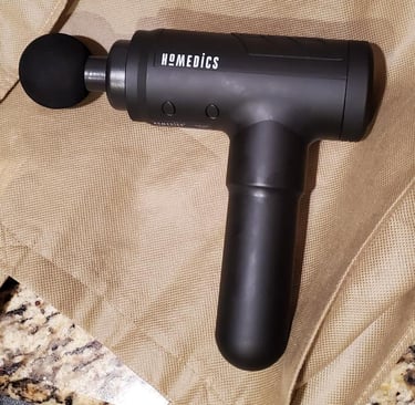 Homedics percussion massager for effective deep tissue relief