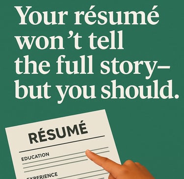 a person holding a resume and pointing at a resume