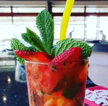 Cocktail Mojito fraise du meltin