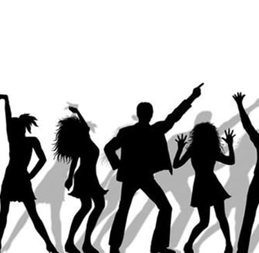 Zumba Life Studio image of dancer's shadows