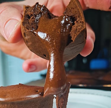 fondant chocolat diete