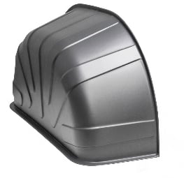 Ratų arkų uždengimas iš plastiko mikroautobusams