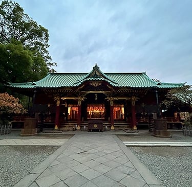 Batiment principal du sanctuaire Nezu-jinja
