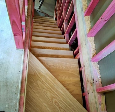 Matakana basement extension CHR builders stairs