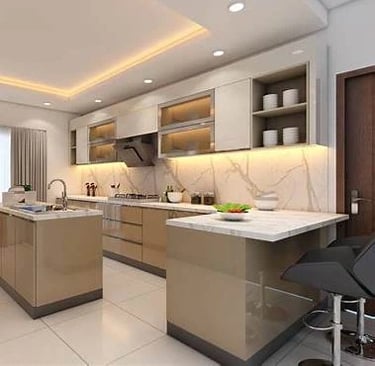 kitchen renovaton of sunil ventures