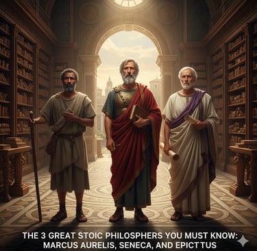 Marcus Aurelius, Seneca, and Epictetus