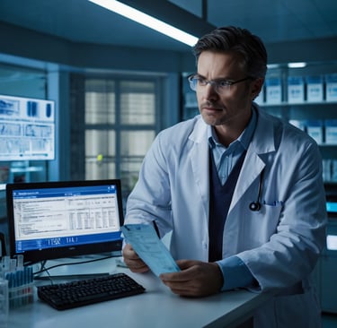 Biomédico Analisando