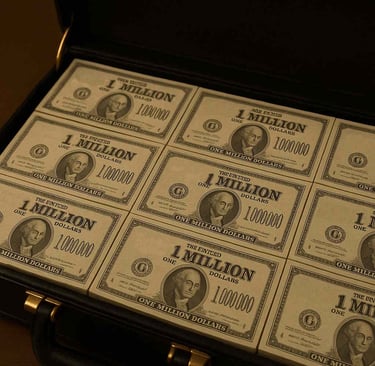 briefcase full of bonds