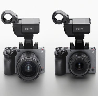 Sony FX3 and FX30 Cameras side-by-side