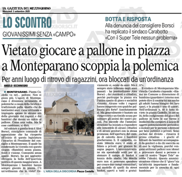 anteprima articolo gazzetta del mezzogiorno alex borsci verso la strada giusta