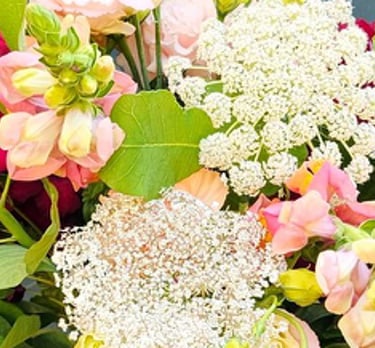 Bouquet fleurs locales de saison