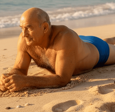 shirtless man, bare chest, male form, natural body, defined legs, 