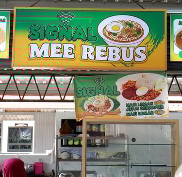 Signal Mee Rebus at Signal Food Square by GlobalKitc Kota Kinabalu