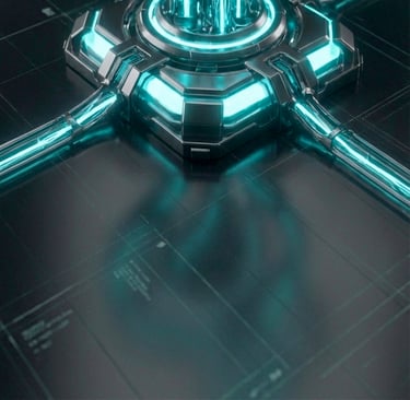 a computer generated image of a futuristic looking object