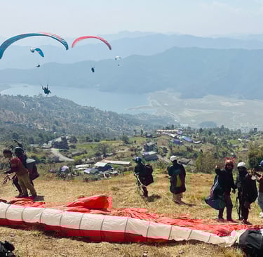 Take-off site