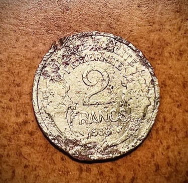 1938 2 Franc Piece