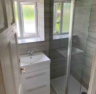 new bathroom fitted in a malvern home