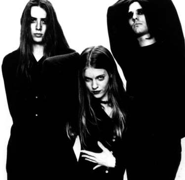 The industrial-rock band Nocturne, with musician Lacey Sculls (formerly known as Lacey Conner)