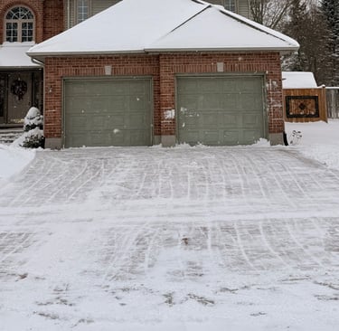 Residential snow removal 