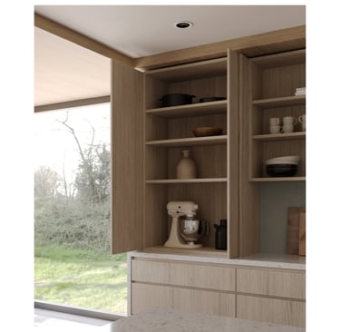 “Space-saving sliding pocket door mechanism for interiors”