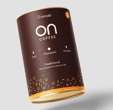 Projeto On Coffee – Projeto de Identidade de marca feito pelo Estúdio Criativo Voluca