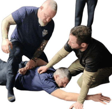 safe handcuffing procedure using bjj