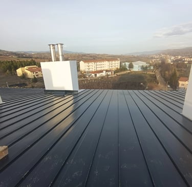 Soma apartman çatı tamiri ve dondurucu soğuklara dayanıklı membran izolasyon
