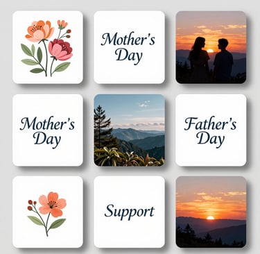 Close-up of a tablet showcasing editable digital planners and creative design files.