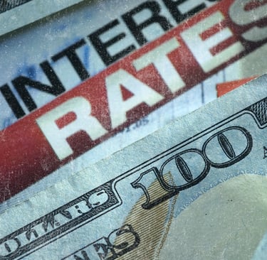 Image of increasing mortgage interest rates