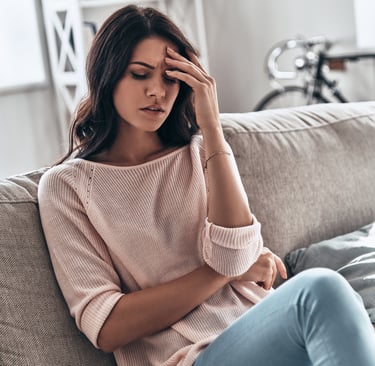 Woman feeling financially trapped after buying a home