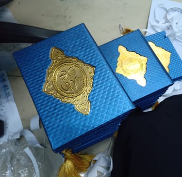 Cetak buku Yasin hard Dundung Print Makassar