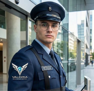 Especialistas en control de accesos - Valkiria Elite Global Service