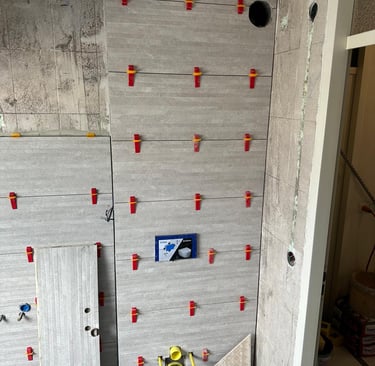 Werk in uitvoering - Tegelzetbedrijf Kant Giessen