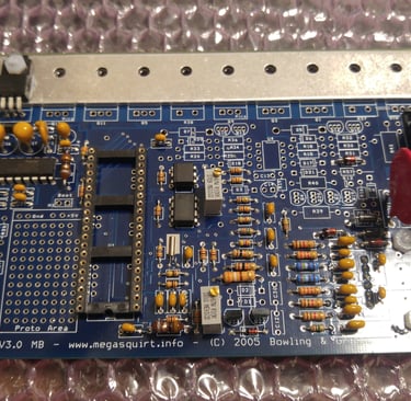 La MegaSquirt V3.0 es la placa base (mainboard) estándar para las centralitas programables de la fam