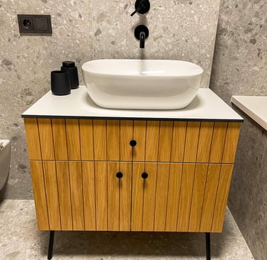 Custom Bathroom cabinet