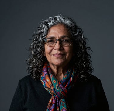 Visual of a strategic leadership workshop slide deck featuring bold typography and concise content.